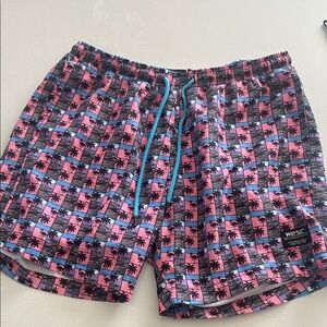 WeSC Zack Paradise Lost Scenery AOP 5" Swim Trunks.